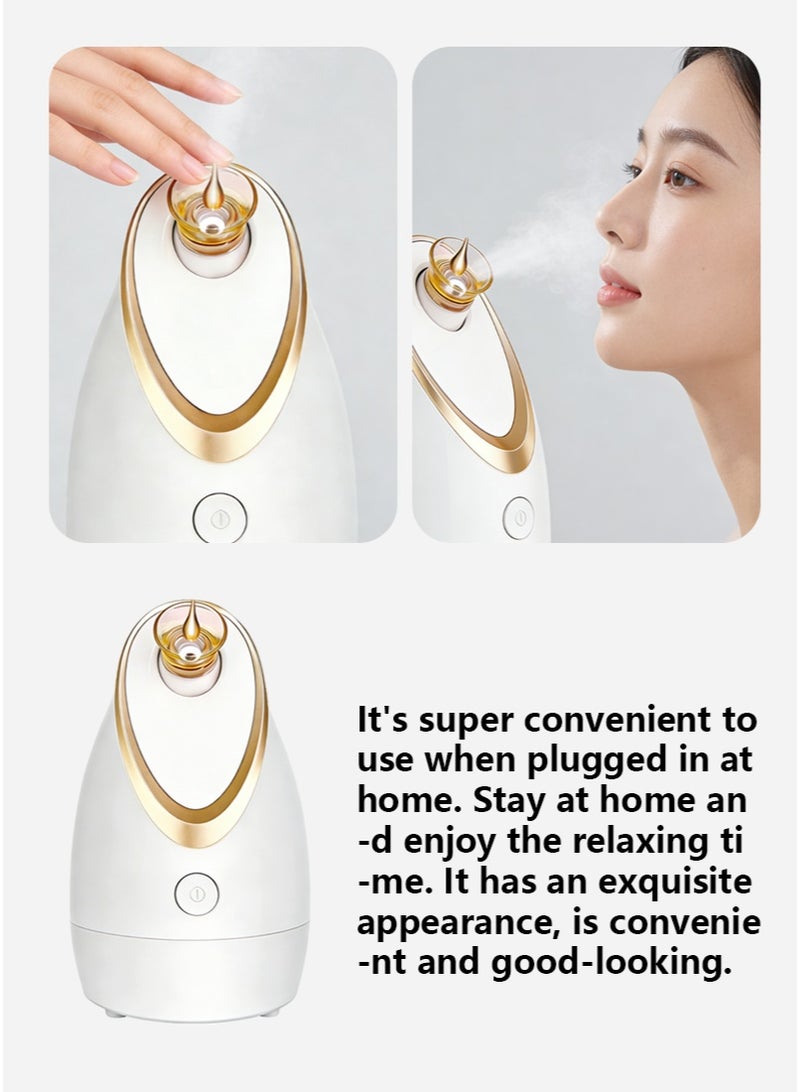 180 cosmetics Facial Steamer - Nanoparticle Ionic Facial Steamer, perfect for home sauna and spa treatments, with humidification function. This steamer effectively cleans the skin deeply, unclogs pores, and relieves sinus discomfort. - Image 3